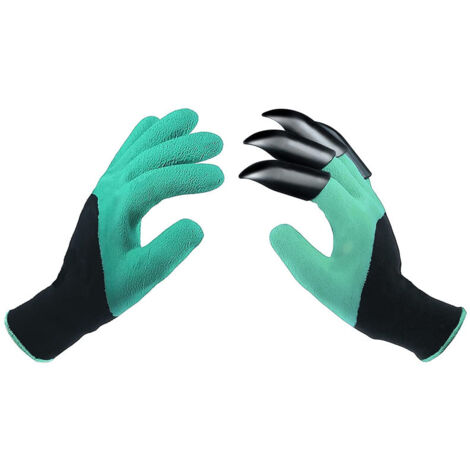 Gants de jardinage, gants de jardinage, creuser avec des griffes, plantation, boue de graines de melon, ,1 paire (1/5)