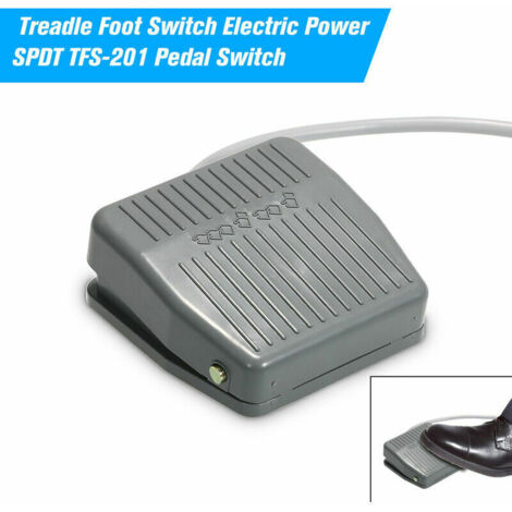 TFS-201 interrupt à pédale avec ligne 1 mètre 220V jog auto-réinitialisation