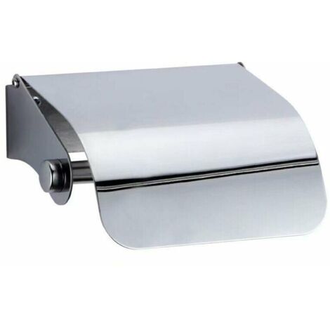 Porte papier toilette acier inoxydable 304 porte papier toilette mural pour salle de bain - version brillante (1/4)