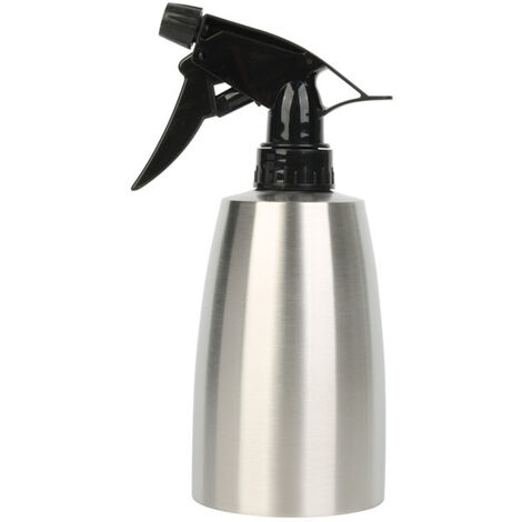 400 ml Ménage Multifonctionnel En Acier Inoxydable Pulvérisat D'eau Portable Vaporisat Bouteille Réutilisable (1/5)