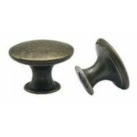 Bouton de porte Lot de 10 boutons de tiroir 30 mm Poignées en laiton vintage Boutons de placard pour armoires de cuisine (1/4)
