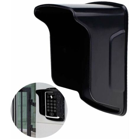 Couverture étanche à la Pluie pour contrôl de Clavier RFID/Couverture de Sonnette de Sonnette/Machine à Empreintes digitales, Housse de Protection étanche pour équipement de contrôle d'accès (1/5)