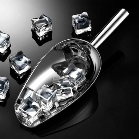 Pelle à glace 5 pièces de 8 pouces, ustensiles alimentaires en acier inoxydable (1/5)