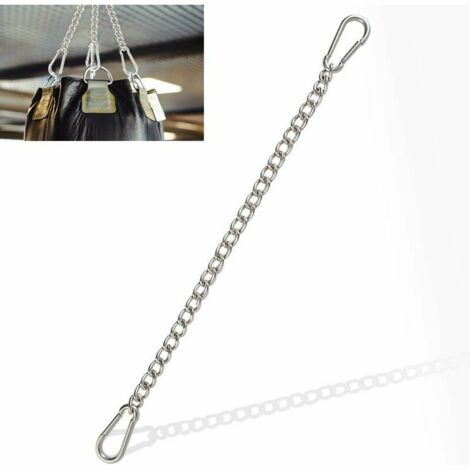 Chaîne d'extension pour fauteuils suspendus, fauteuils suspendus et hamacs avec deux mousquetons, réglable en longu (1/5)