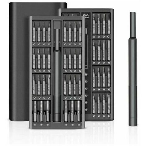 63 en 1 Mini Kit de tournevis de précision Kit d'outils de réparation électromagnétique pour lunettes d'ordinat iPhone PS4 Xbox Macbook Caméra Bijoux Drone (1/5)