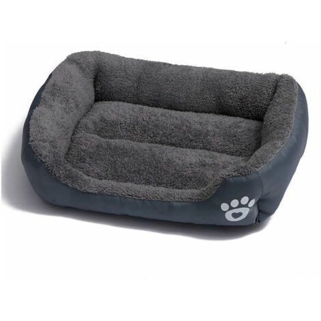Chat coussin et tapis gris bonbon carré de chien nid-s code (1/5)