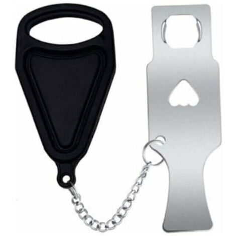 Serrure de Porte Portable, Serrure de Voyage, Serrure de Porte Portative, pour H么tel, Maison, Appartement (1/5)