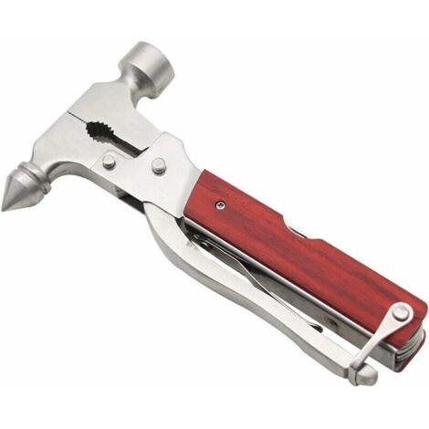 Marteau d'urgence multi-outils, marteau à pression multi-outils, acier au carbone extra fort (1/5)