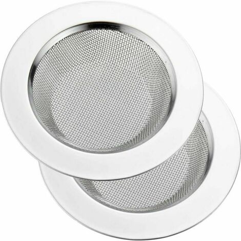 2 Pièces Crépine De Vidange Crépine D'Évier En Acier Inoxydable Filtre Vers Crépine D'Évier Plughole Pour Cuisine, Douche, Évier, Baignoire (1/5)