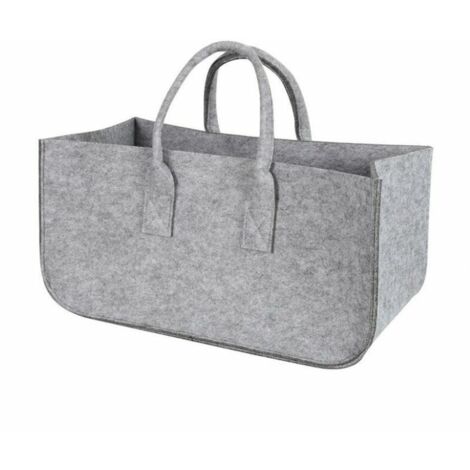 Sac porte bûches grand volume naturel (1/5)