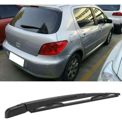 Balai d'essuie-glace arrière de voiture ensemble de bras d'essuie-glace arrière 6429T1 noir adapté pour 307 2000-2012 (1/4)
