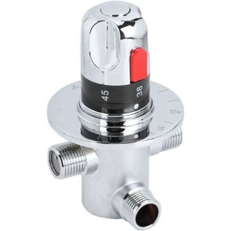 Mitigeur thermostatique, G1/2, anti-débordement, thermostat, température de l'eau réglable, utilisation facile (1/4)