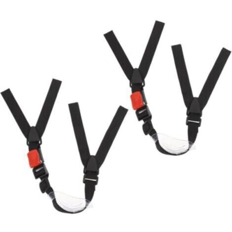 Jugulaire pour casque de sécurité, 2 pièces, ceinture de menton pour casque de sécurité, installation rapide, ajustement confortable pour les travailleurs de la construction (1/4)