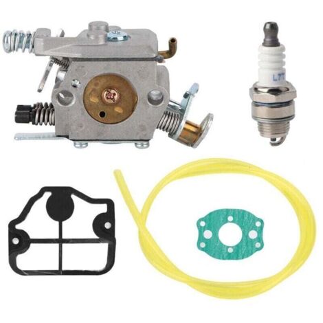 Kit de carburateur adapté pour tronçonneuse Husqvarna 36 41 136 137 141 142 adapté pour Zama C1Q-W29E (1/4)