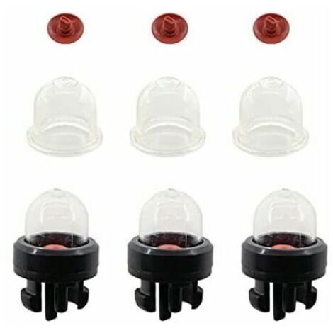 Lot de 3 Pompes d'Amorçage pour Tronçonneuses Stihl FS38, FS40, FS45, FS50, FS55, FS75, FS80, FS85, Compatible avec les Marques Ryobi, McCulloch et Husqvarna. (1/4)
