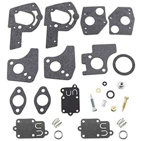 Kit de réparation pour carburateur Membranes Joint d'étanchéité pour Moteurs Briggs & Stratton 3 à 5 CV HP 495606 494624 135292 135232 135212 270026 272538 272538S 272637. (1/5)