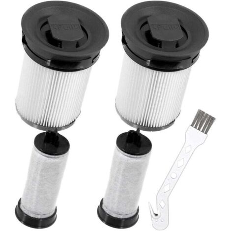 2 cartouches filtrantes pour aspirateur Miele TriFlex HX1, remplacement, filtre lavable, pour aspirateur sans fil, filtres lavables (1/4)