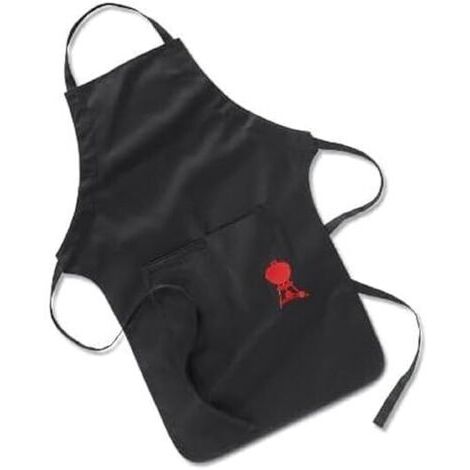 SABIR Original Tablier pour Barbecue Ajustable Noir (1/5)
