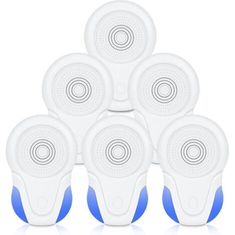 Répulsif antiparasitaire à ultrasons, prise antiparasitaire électronique, répulsif contre les rongeurs d'intérieur, pour insectes, souris, cafards et autres luttes antiparasitaires intérieures,TRIMEC (1/4)