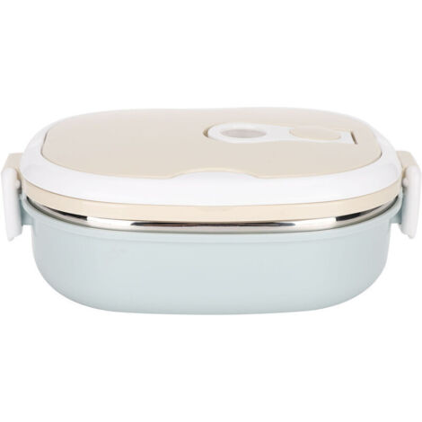 Récipient de nourriture thermique isolé par acier inoxydable portatif de bote à lunch pour le travail d'enfants d'étudiant couche unique 900ml (1/4)