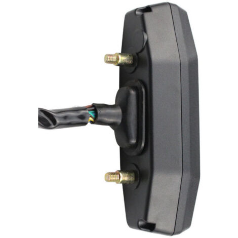 Eosnow Jauge de RPM pour Moto, affichage LED, compteur de vitesse résistant à l'eau, auto-ajustable, accessoires de Moto