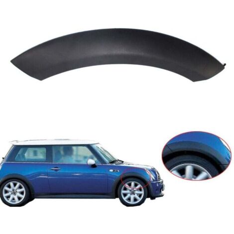 1 pièce de garniture de passage de roue, garde-boue de roue avant droit supérieur 51131505866 de remplacement pour BMW MINI COOPER 2002-2008 (1/5)