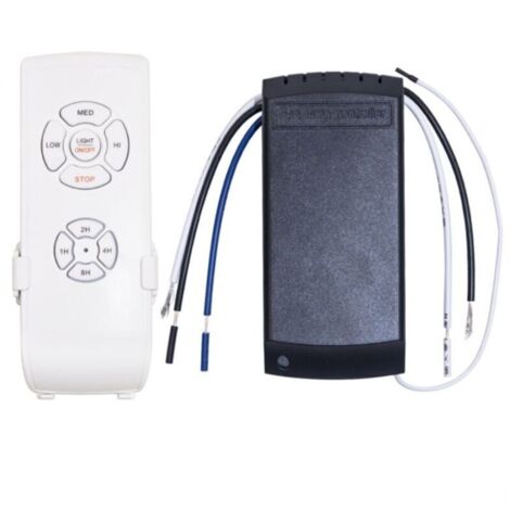 Lampe de ventilateur de plafond sans fil intelligent récepteur télécommande ventilateur de plafond télécommande sans batterie (1/4)