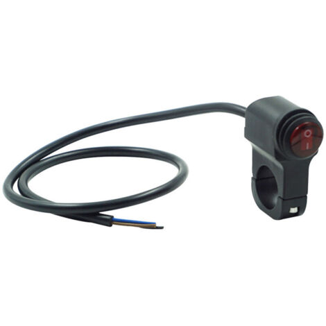 SABIR Interrupteur de dérivation étanche pour roue de moteur 12 V Interrupteur de dérivation pour allume-cigare (1/5)