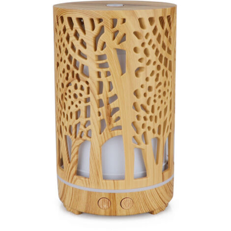 SABIR Diffuseur d'huile essentielle,diffuseur d'aromathérapie, diffuseur d'humidificateur à brume fraîche à arôme ultrasonique de grande capacité avec mode de brume réglable, arrêt automatique (1/5)