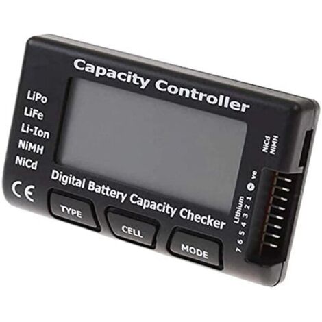 SABIR Testeur de capacité de Batterie numérique,testeur de Tension pour contrôleur de capacité de Batterie (1/5)