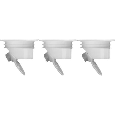 SABIR Lot de 3 bouchons anti-retour déodorants pour drains de sol filtre d'égout accessoires de salle de bain (1/5)