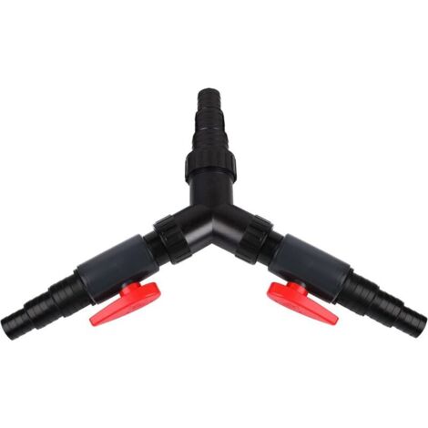 SABIR Répartiteur en Y Distributeur d'eau pour pompe de bassin 32.119.4cm (1/5)