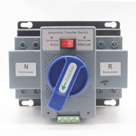 SABIR 220V 63A 2P Commutateur de Transfert Automatique Double Alimentation Niveau CB Auto-présentation (1/5)