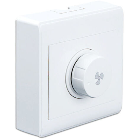 SABIR MNS 86 Type Réglage du Ventilateur de Plafond Régulateur de Vitesse en continu Interrupteur Mural 220V 10A pour gradateur 15-300W (1/5)