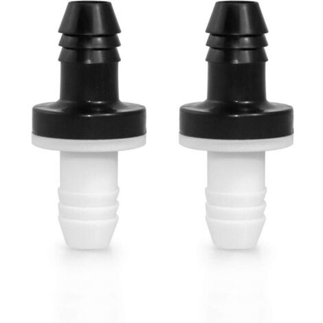 SABIR Clapet anti-retour simple, 10 mm 3/8" ABS, 4 pièces (1/5)