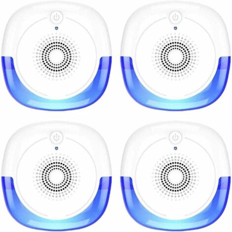 Répulsif Ultrasons Insectes Haute Puissance 4 Pcs Anti Rongeurs Electrique Appareil Ultrason Anti Antiparasitaire Répulsif Moustique Cafards Mouches Souris (1/5)