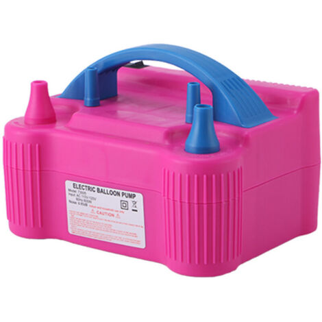 SABIR Pompe à Ballon électrique - Pompe à Ballon Haute Puissance 600W- Double buse Portable pour gonfler Rapidement Les Ballons - Parfait pour la fête, la décoration Festive (1/5)