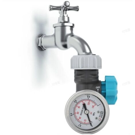 SABIR – Vanne de réduction de pression d'eau réglable G3/4in – Matériau POM durable – Pression jusqu'à 10 bar – Installation facile pour systèmes d'irrigation (1/5)