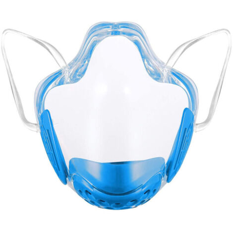 SABIR Mascarillas, Mascarillas protectoras, Mascarilla transparente, Mascarilla antipolvo, Mascarilla transparente visible (1/5)
