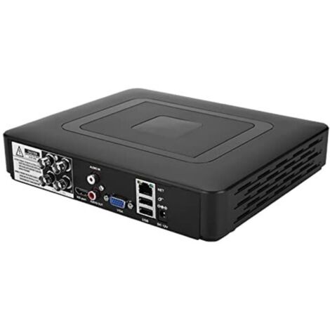 SABIR 4 Kanal Videorecorder 4 Kanal Sicherheit CCTV AHD/CVI/TVI/DVR/NVR 5 in 1 Kamera Echtzeit Videorecorder Home Surveillance Camera System Kit(EU) (1/5)
