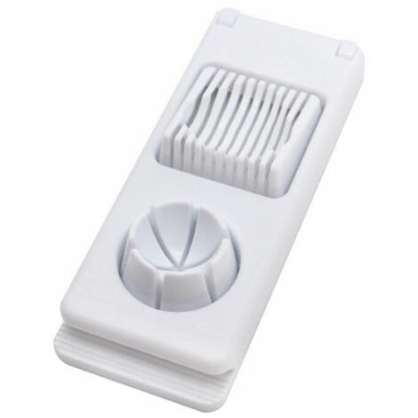 SABIR Coupe-œufs 2 en 1,coupe-œufs universel, fil de coupe en acier inoxydable, diviseur d'œufs, les ustensiles de cuisine peuvent couper les œufs, utilisés pour couper les œufs, les champignons, blan (1/5)
