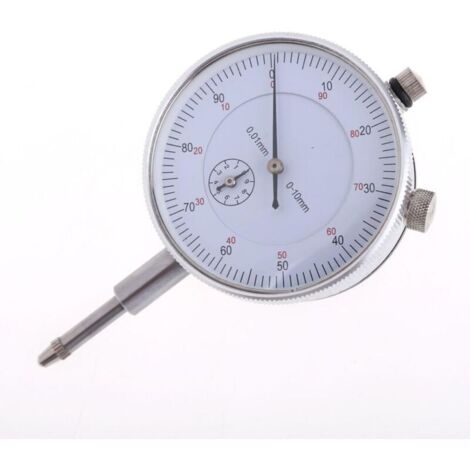 SABIR Indicateurs à cadran Métrique Comparateur de Précision 0,01 mm, Plage de 0  10 mm