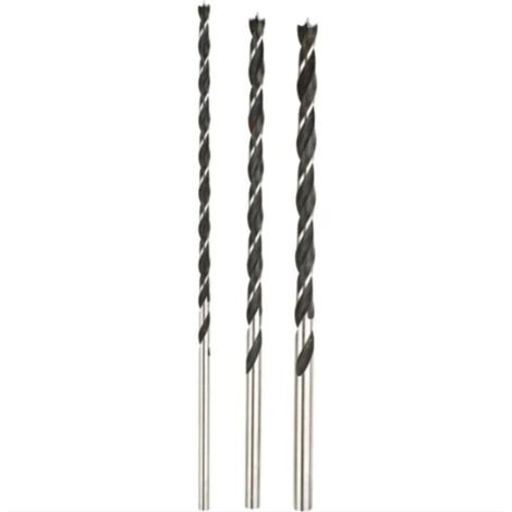 SABIR Jeu de forets pour le bois 3 pièces 8 mm, 10 mm, 12 mm Longueur totale 300 mm (1/3)