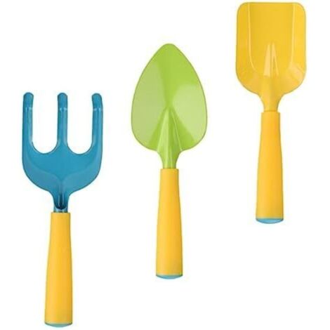 SABIR 3 Pièces Outils de Jardinage Jouets de Plein pour Enfants Outils Plantes succulentes Outils Jardinage kit Jardinage Jouet de Jardinage pour Enfants Pot de Jardinage Pratique (1/5)