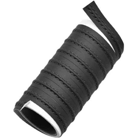 SABIR Accessoires Voiture Intérieur, Bande Autocollante Voiture, Deco Voiture, Universels, 2M-Noir (1/5)