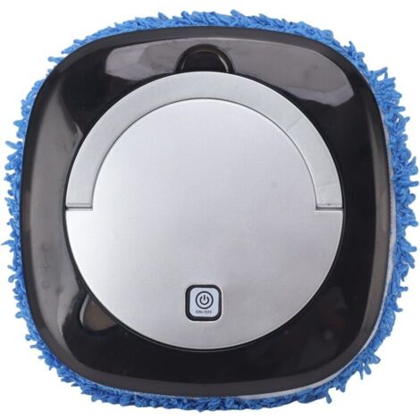 SABIR Robot laveur de sol automatique Nettoyage puissant avec batterie lithium 18650 Fonction anti-collision Adapté pour bois, marbre, carrelage