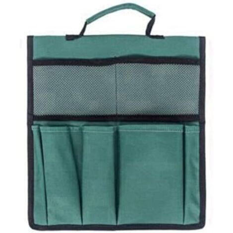 SABIR 31x42cm Tabouret de Jardin Sac de Rangement pour Banc de Genou de Jardin Sac à Outils Portable pour Travailler Autour de la Maison et du Jardin (1/4)