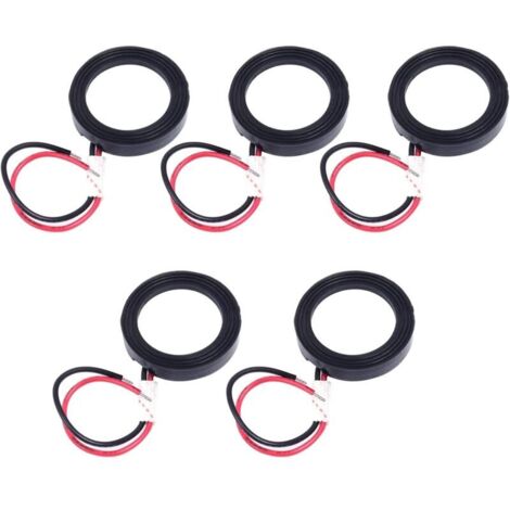 SABIR 5PCS Accessoires Nébuliseur Ultrasonique, 25mm 1.70MHz Accessoires pour Humidificateur Ultrasons,avec Nébuliseur Cordon et Joint en Céramique (1/4)