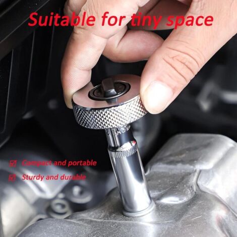 Mini Clé à Cliquet à Paume - 3 Tailles (1/4, 3/8, 1/2) - Alliage Aluminium - Lot Avec Étui