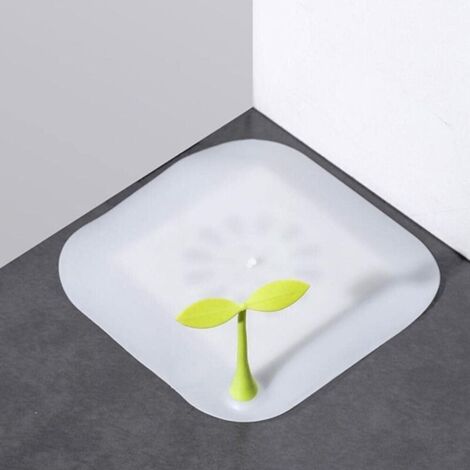 SABIR Couvercle de Siphon de Sol en Silicone, Conception Flexible, Couvercle de Siphon de Sol Déodorant, 15x15 Cm, Idéal pour la Cuisine et la Salle de Bain (1/5)